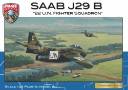 SAAB J29 B "UN Kongo" edition