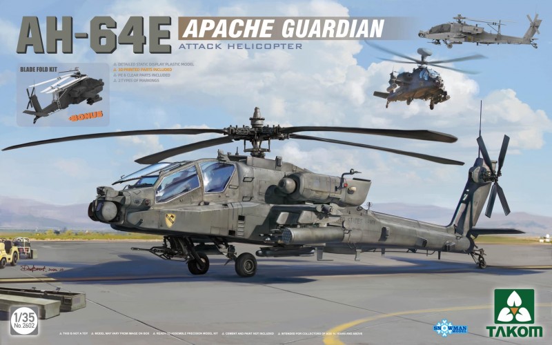AH-64E Appache Guardian Attack Helicopter