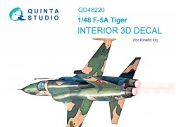 F-5A Interior 3D Decal