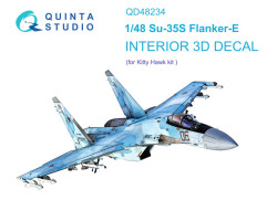 Su-35S Interior 3D Decal