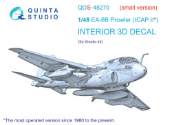 EA-6B Prowler (ICAP II) Interior 3D Decal (Small version)