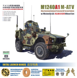 M1240A1 M-ATV w/Michelin XZL 16.00 X R20 Wheel Set