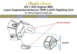 AH-1Q/S. Hughes M65 LAAT Sighting Unit (ICM, Special Hobby)