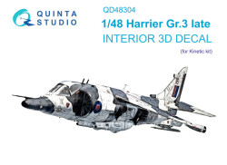 Harrier Gr.3 late Interior 3D Decal