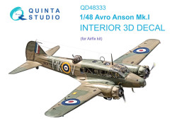 Avro Anson Mk.I Interior 3D Decal