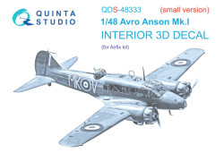 Avro Anson Mk.I Interior 3D Decal (Small version)