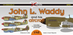 John L. Waddy and his aircraft