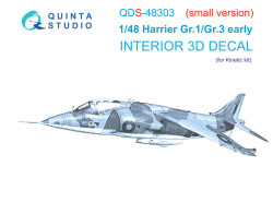 Harrier Gr.1/Gr.3  Interior 3D Decal (Small version)