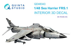 Sea Harrier FRS.1 Interior 3D Decal