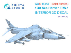 Sea Harrier FRS.1  Interior 3D Decal (Small version)