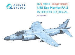 Sea Harrier FA.2  Interior 3D Decal (Small version)