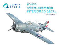 F4F-3 late Interior 3D Decal
