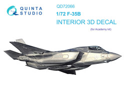 F-35B Interior 3D Decal