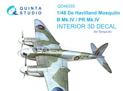 DH Mosquito B Mk.IV/PR Mk.IV Interior 3D Decal