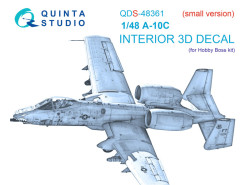 A-10C Interior 3D Decal (Small version)