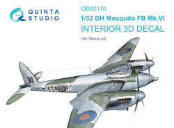 DH Mosquito FB Mk.VI Interior 3D Decal