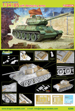 T34/85 w/BEDSPRING ARMOR