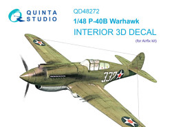 P-40B Interior 3D Decal