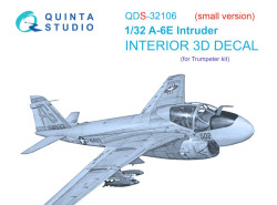 A-6E Interior 3D Decal (Small version)