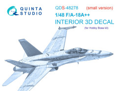 F/A-18А++ Interior 3D Decal (Small version)