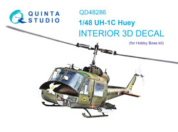 UH-1C Interior 3D Decal