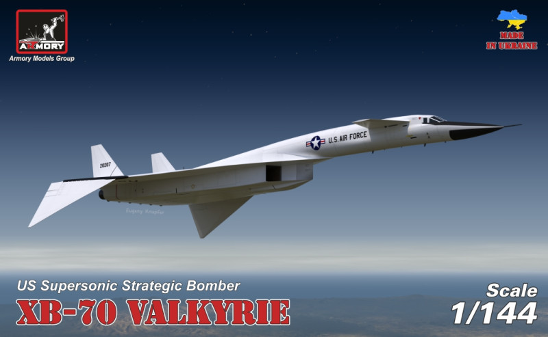XB-70 Valkyrie US Experimental Supersonic Strategic Bomber