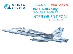 F/A-18C early Interior 3D Decal (Small version)