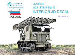 STZ-5 BM-13 Interior 3D Decal