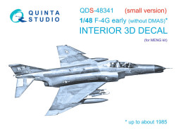 F-4G early Interior 3D Decal (Small version)