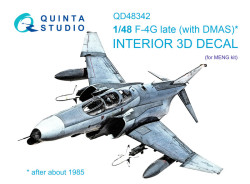 F-4G late Interior 3D Decal