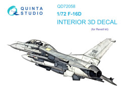 F-16D Interior 3D Decal