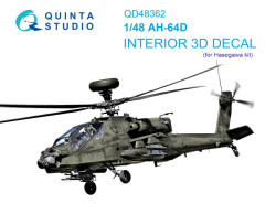 AH-64D Interior 3D Decal