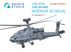 AH-64D Interior 3D Decal (Small version)