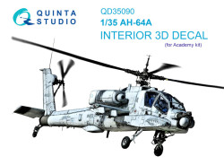 AH-64A Interior 3D Decal