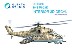 Mi-24D Interior 3D Decal