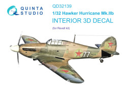 Hawker Hurricane Mk.IIb Interior 3D Decal