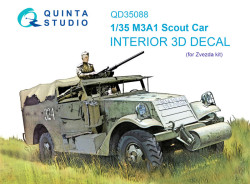 M3A1 Scout Interior 3D Decal