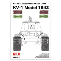Workable track links for KV-1 Model 1942