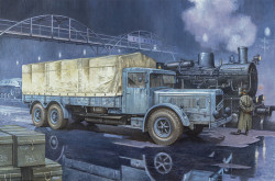 Vomag 8 LR LKW WWII German Heavy Truck