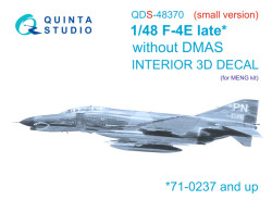 F-4E late without DMAS Interior 3D Decal (Small version)