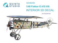 Fokker EV-DVIII Interior 3D Decal