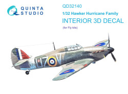 Hawker Hurricane Family Interior 3D Decal