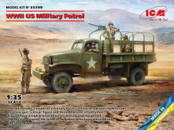 WWII US Military Patrol (G7107 with MG M1919A4)