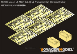 Modern U.S. Army Cal .50 M2 Ammunition Can Old Model Pattern 1