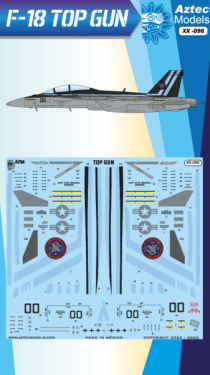 F-18 Hornet "Top Gun". F-18 from the 2022 motion picture "Top Gun: Maverick"