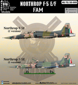 Northrop F-5E/F FAM. Mexican Air Force