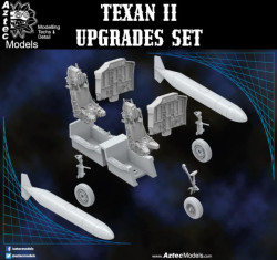 Texan II Upgrades (cockpit, 2 seats, 2 control panels and handles, 2 rear landing gear, 1 frontal la