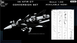 Conversion kit for IAI Kfir C7