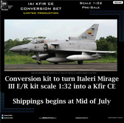 Conversion kit for IAI Kfir C10 CE