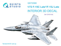 F-15C Late/F-15J Late Interior 3D Decal